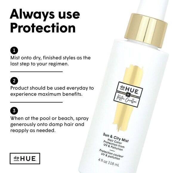 DP HUE Sun & City Color Protection Hair Mist - Picture 3 of 13